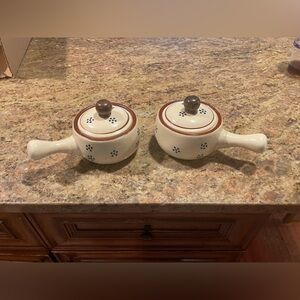 Vintage Ceramic Gailstyn Sutton Bordeaux Crock Pot with Lid (2)